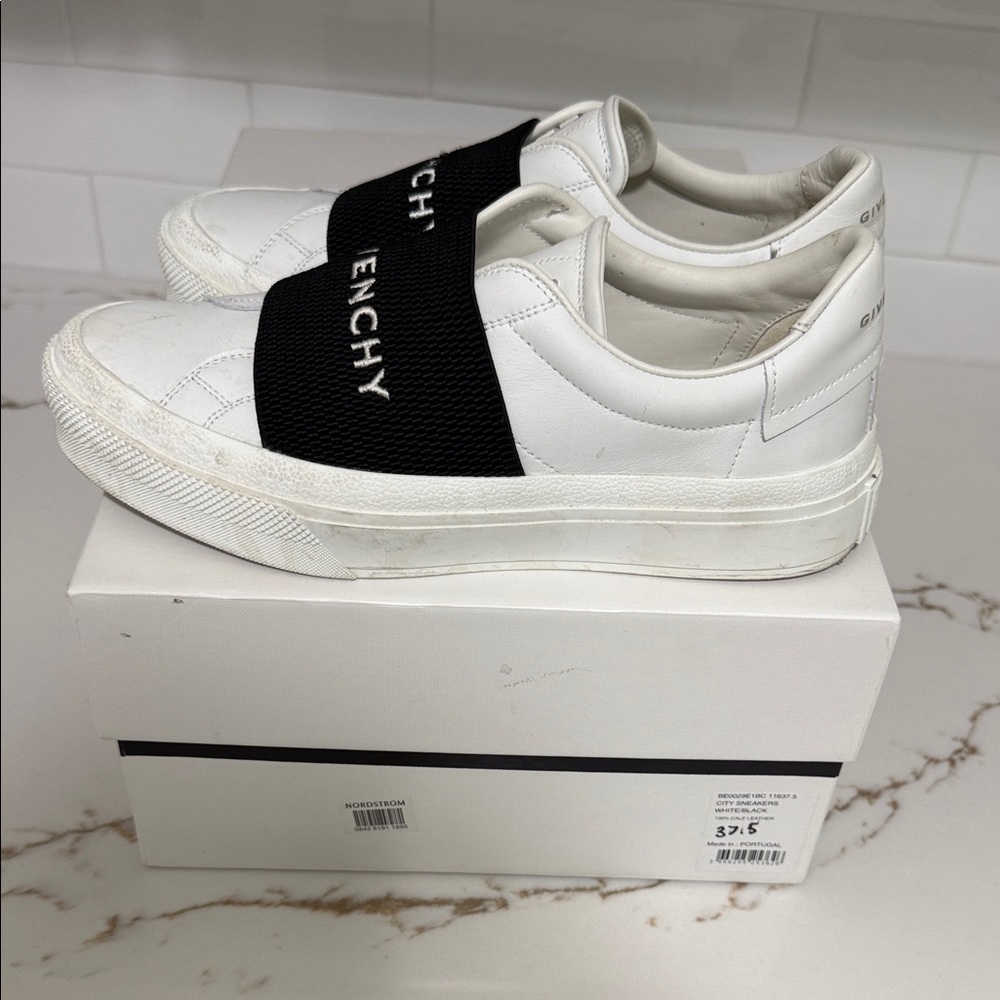 Givenchy White and Black Women's Sneakers